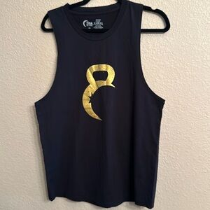 NWT Zyia XXL black and gold kettle moon tank